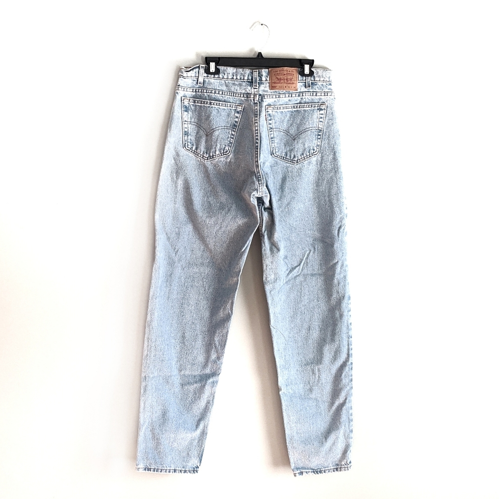 Vintage Levis 550 Relaxed Fit Tapered Leg Size 34 36